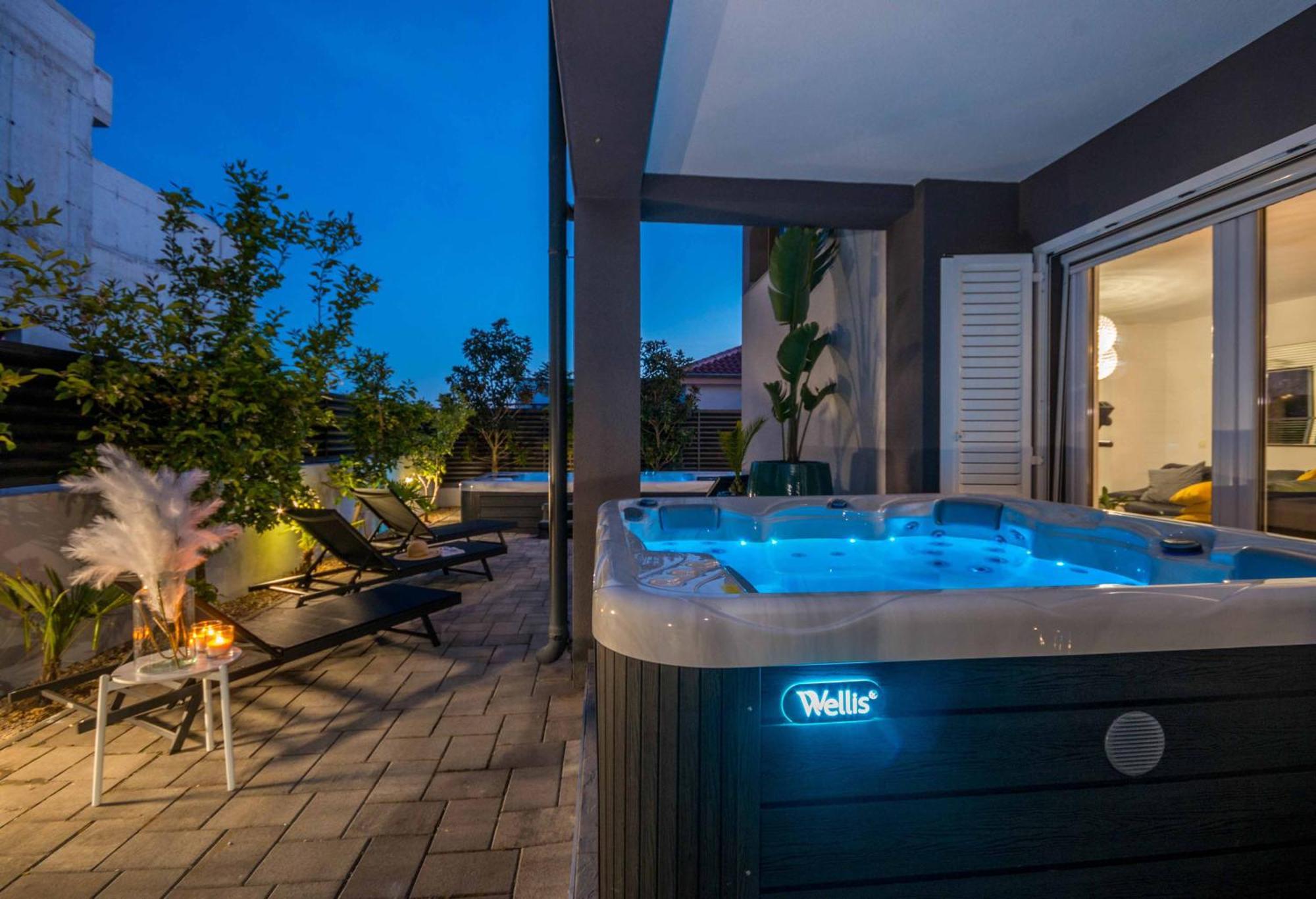 House With Pool Ledenko Apartment Biograd Na Moru Exterior photo
